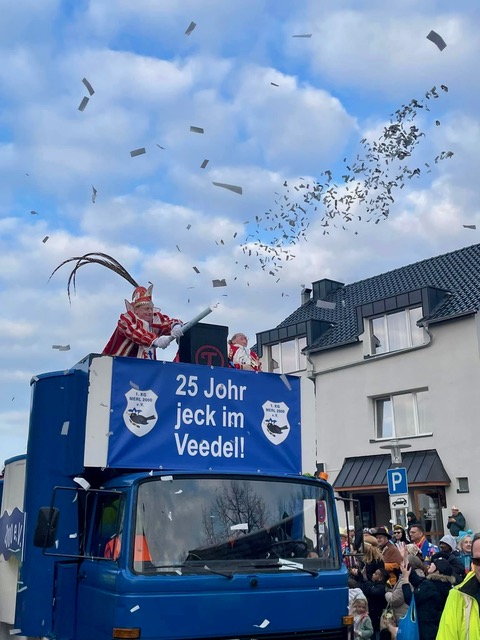Das Rheinbacher Prinzenpaar war auch dabei